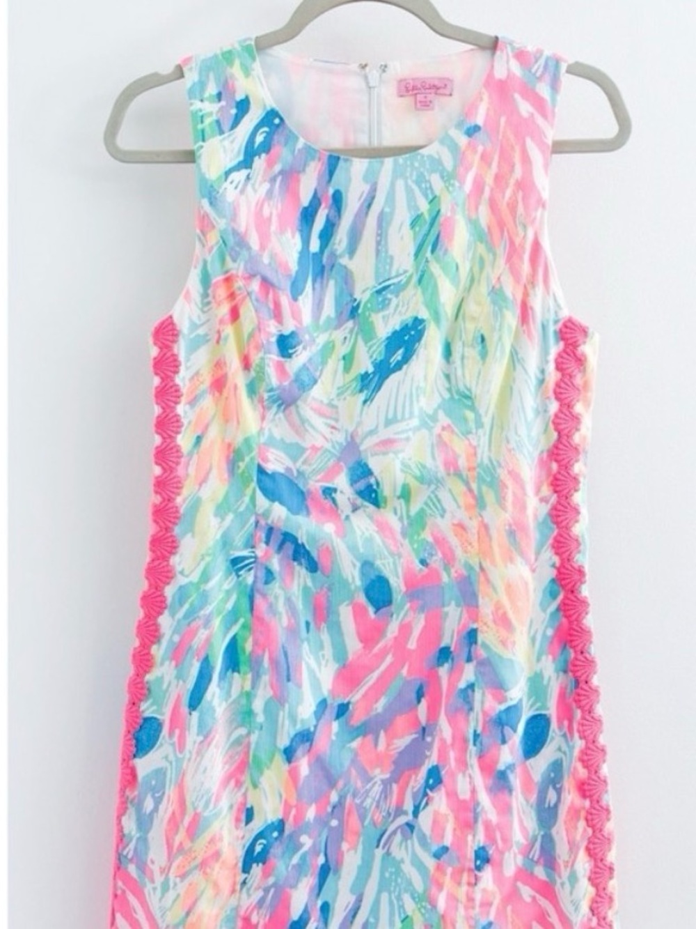 🌸EUC Lilly Pulitzer Sleeveless Mila Shift Dress - Sparking Sands